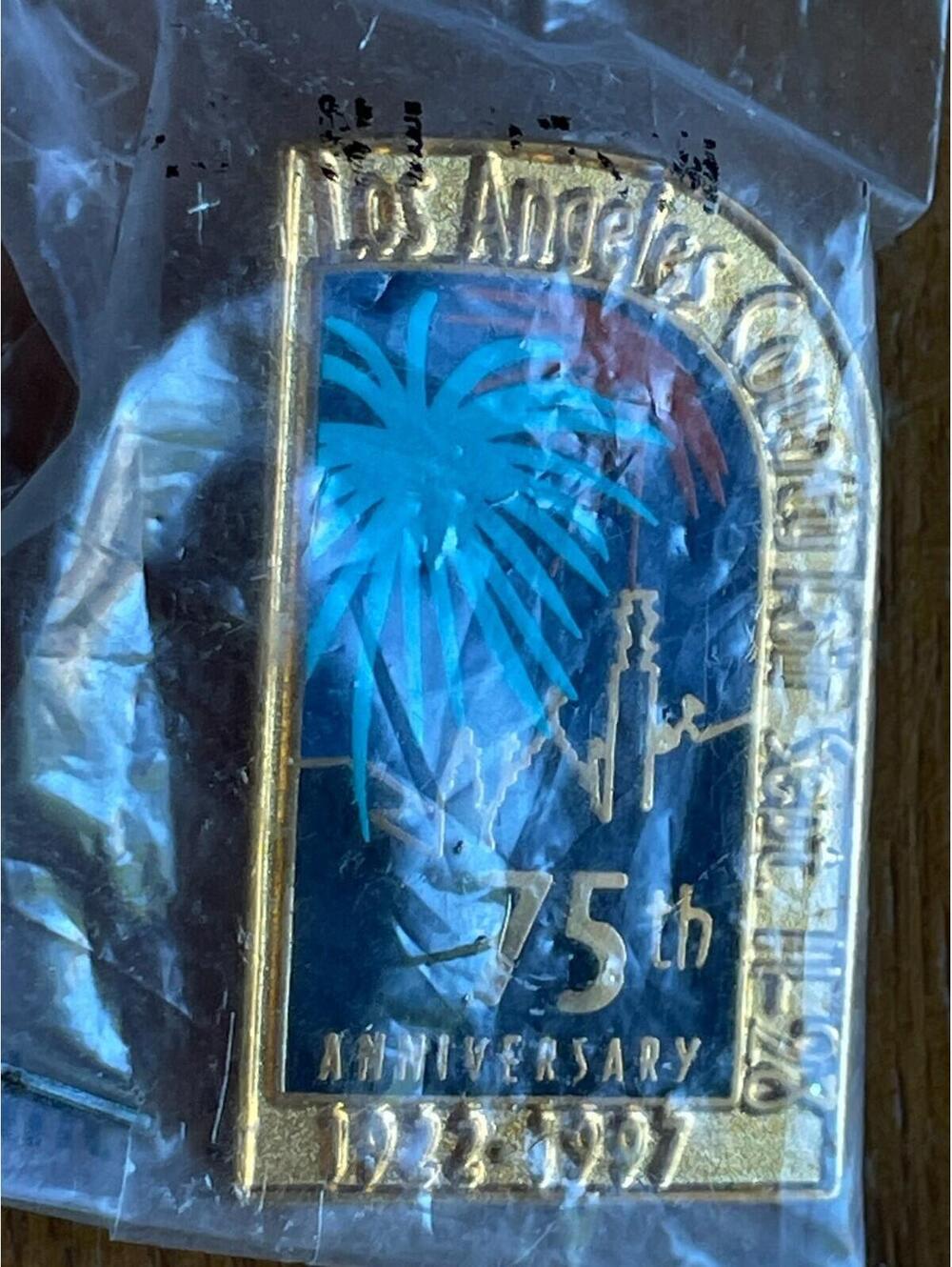 Los Angeles County Fair Pin 75th Anniversary Pin 1922-1997
